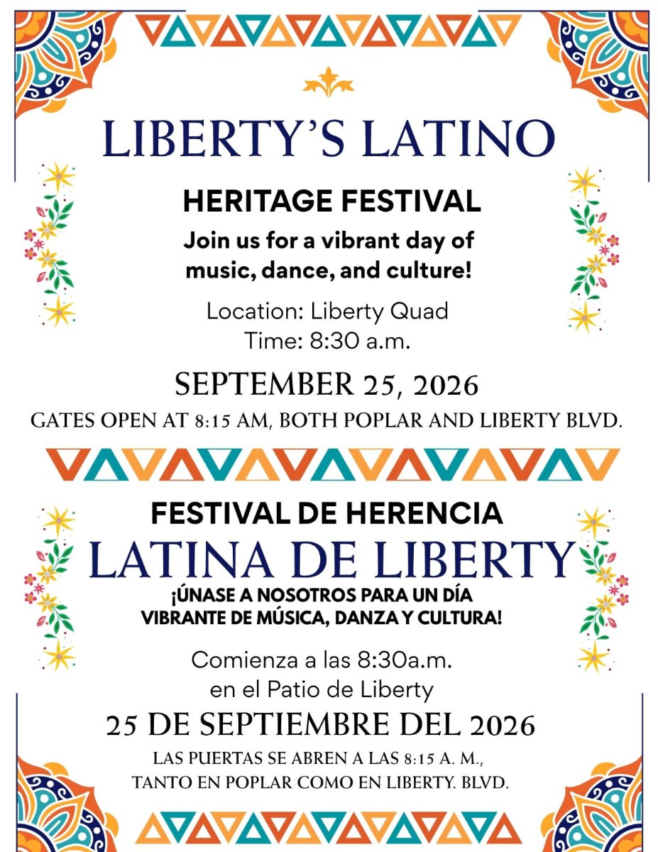 Latino Heritage Month Festival 9/25/2026 at 8:30